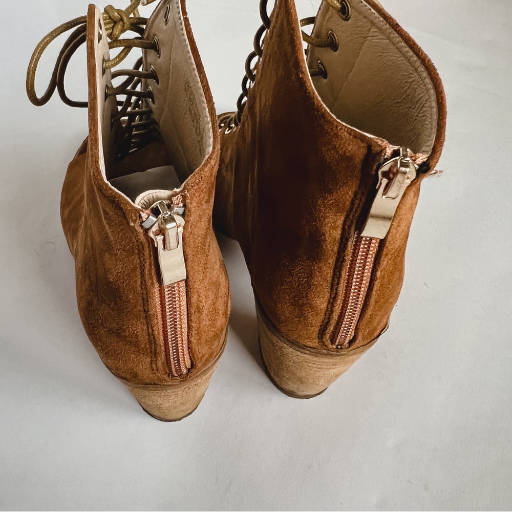 Nordstrom Lace Up Ankle Boots - Picture 6 of 9